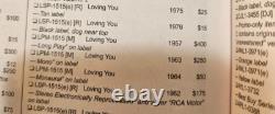 STUNNING COVER! Elvis Presley Loving You RCA Victor LPM 1515 RARE-LONG PLAY 1957