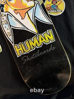 SUPER RARE 1995 Elvis Presley Jesus Christ Human Skateboard Deck VINTAGE