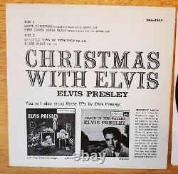 SUPER RARE! 1s / 1s Original Elvis Presley CHRISTMAS WITH ELVIS EPA-4340
