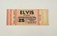 Super Rare Blank 1977 Elvis Presley Ticket Fayetteville, Nc Authentic 8/25/1977