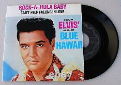 SUPER RARE LIve Error Version Elvis Presley Can't Help Falling In Love. NM+