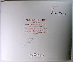 SUPER RARE! ORIGINAL 1950's Signing with Orig. Photog. Stamp Elvis Presley