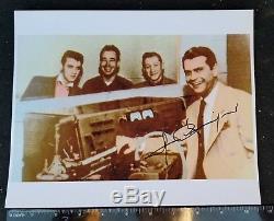 Sam Phillips signed photo Elvis Presley Sun Records in person autograph Rare