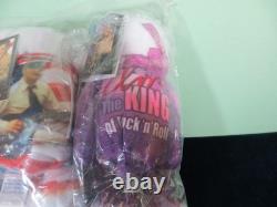 Set 11 Gallery Treasures Elvis Presley Signature Collection 8 Bears Plush RARE