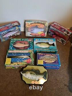 Singing Fish Collection Some Rare Some Elvis Presley Syd's Salmon Honey Bass