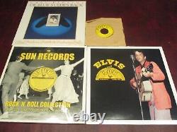 Sun Records Carl Perkins Jerry Lee Lewis Elvis Presley Rare 4 Lp Set + 45 Single