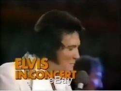 Super Rare Elvis Presley In Concert June 21, 1977 Cbs Special Tv Ticket! Tcb