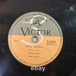 Super Rare Elvis Presley Record 78 Tutti Frutti / Blue Moon Japan Victor S257
