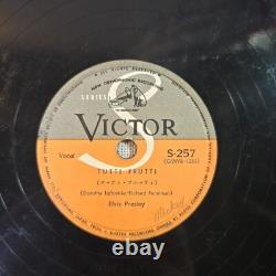 Super Rare Elvis Presley Record 78 Tutti Frutti / Blue Moon Japan Victor S257