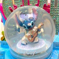 Super rare Lilo & Stitch Elvis Presley Snow globe Music box Disney