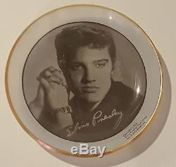 Super rare orig. Elvis Presley EPE 1956 glass ashtray / coaster