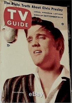 TV Guide 1956 Elvis Presley 1st GAI Graded EX-MT 1st App Issue 180 Magazine Rare