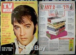 TV Guide 1969 Elvis Presley International TV Week South Australia VG/EX COA Rare