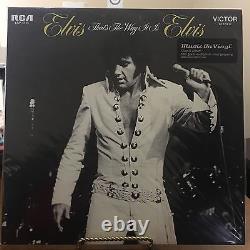 That's The Way It Is Elvis Presley Vinyl Lp 180 Gram, Music On Vinyl Eu