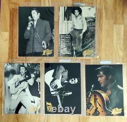 The Elvis Presley Collection Elvis' First Jumbo Complete Set 5 x 7 Rare Numbered
