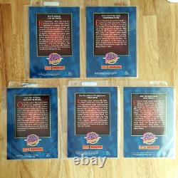 The Elvis Presley Collection Elvis' First Jumbo Complete Set 5 x 7 Rare Numbered
