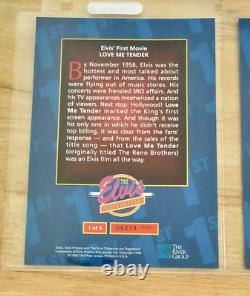 The Elvis Presley Collection Elvis' First Jumbo Complete Set 5 x 7 Rare Numbered