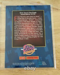 The Elvis Presley Collection Elvis' First Jumbo Complete Set 5 x 7 Rare Numbered
