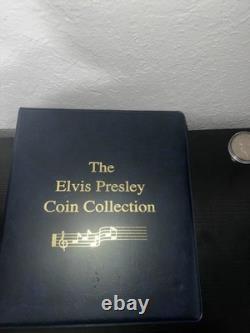 The Elvis Presley in Concert Coin Collection Set of 46 Half Dollars RARE