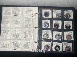 The Elvis Presley in Concert Coin Collection Set of 46 Half Dollars RARE