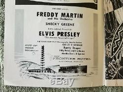 ULTRA-RARE APRIL 28,1956 FABULOUS LAS VEGAS Elvis Presley Magazine