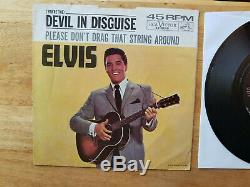 ULTRA-RARE Elvis Presley Please Don't Drag That String ALONG 47-8188