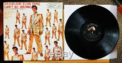 ULTRA-RARE FIRST PRESSING Elvis Presley ELVIS GOLD VOLUME 2 LPM-2075 NO RE