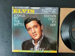ULTRA-RARE MINT Elvis Presley JOSHUA FIT THE BATTLE 447-0651 1966