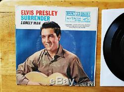 ULTRA-RARE UNPLAYED MINT COMPACT 33 SINGLE Elvis Presley SURRENDER 37-7850