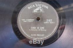 Ultra Rare Elvis Presley 78 RPM First In Line Philippines Rca Victor 20-6032