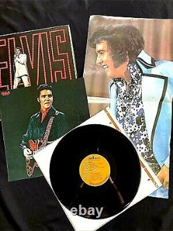 Ultra rare Elvis Presley NBC TV Special BOX Live Recording MONO withPromo Poster
