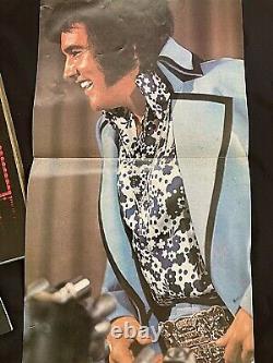 Ultra rare Elvis Presley NBC TV Special BOX Live Recording MONO withPromo Poster