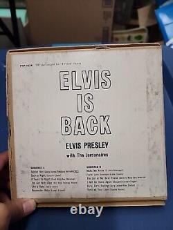 Untested Rare Elvis Presley Elvis Is Back reel to reel RCA Victor 7 1/2 Ips