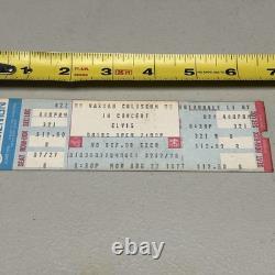 Unused Elvis Presley Concert Ticket Nassau Coliseum August 22 1977 Rare