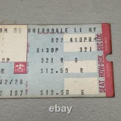 Unused Elvis Presley Concert Ticket Nassau Coliseum August 22 1977 Rare