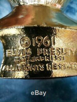 VERY RARE 1961 Gold Bust Elvis Presley Enterprises! A must have for collectors
