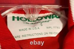 VINTAGE 1970s ELVIS PRESLEY ULTRA RARE TCB HOLLOWAY RED TOUR JACKET small new