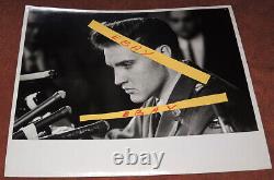 VINTAGE Original 1959 11x14 PRESS PHOTO Jumbo Elvis Presley Army Germany RARE