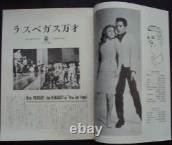 VIVA LAS VEGAS Japanese movie program B ELVIS PRESLEY ANN-MARGRET RARE 1964