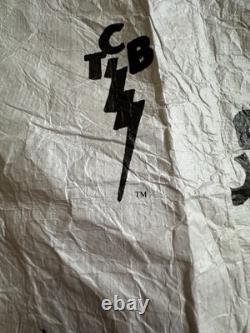 VTG Elvis Presley Archives Black White Full Zip Lightweight Jacket Paper Rare