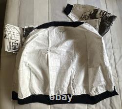 VTG Elvis Presley Archives Black White Full Zip Lightweight Jacket Paper Rare