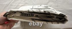 VTG Elvis Presley Archives Black White Full Zip Lightweight Jacket Paper Rare