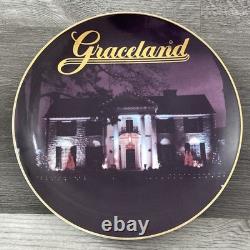 VTG Elvis Presley Graceland House Memphis Plate Souvenir Collectors Japan RARE