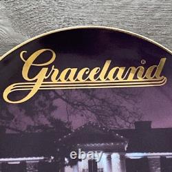 VTG Elvis Presley Graceland House Memphis Plate Souvenir Collectors Japan RARE