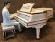 Vandor Elvis Presley How Great Thou Art Rare Le White Piano Musical Cookie Jar