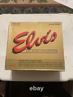 Very Rare Collectors Item! Elvis 5 Cd Set The Gold Collection Limited Edition