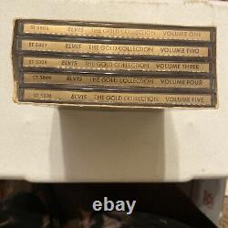 Very Rare Collectors Item! Elvis 5 Cd Set The Gold Collection Limited Edition