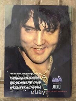 Very Rare ELVIS PRESLEY BOOK Elvis On Stage by Keith Alverson and Signed