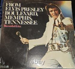 Very Rare Elvis Presley Boulevard Memphis, Tn Recorded Live 1976 In Cellophane
