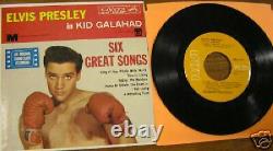 Very Rare, Elvis Presley Epa-4371, With Orange Label